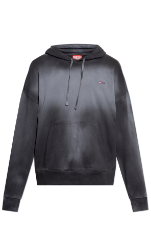 Szary Bluza `T-CRANE-LS-HOOD` Diesel - Vitkac Polska